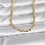 CM 14K Gold Renk Zincir Model 60 cm Kadın Kolye - Vipsepet