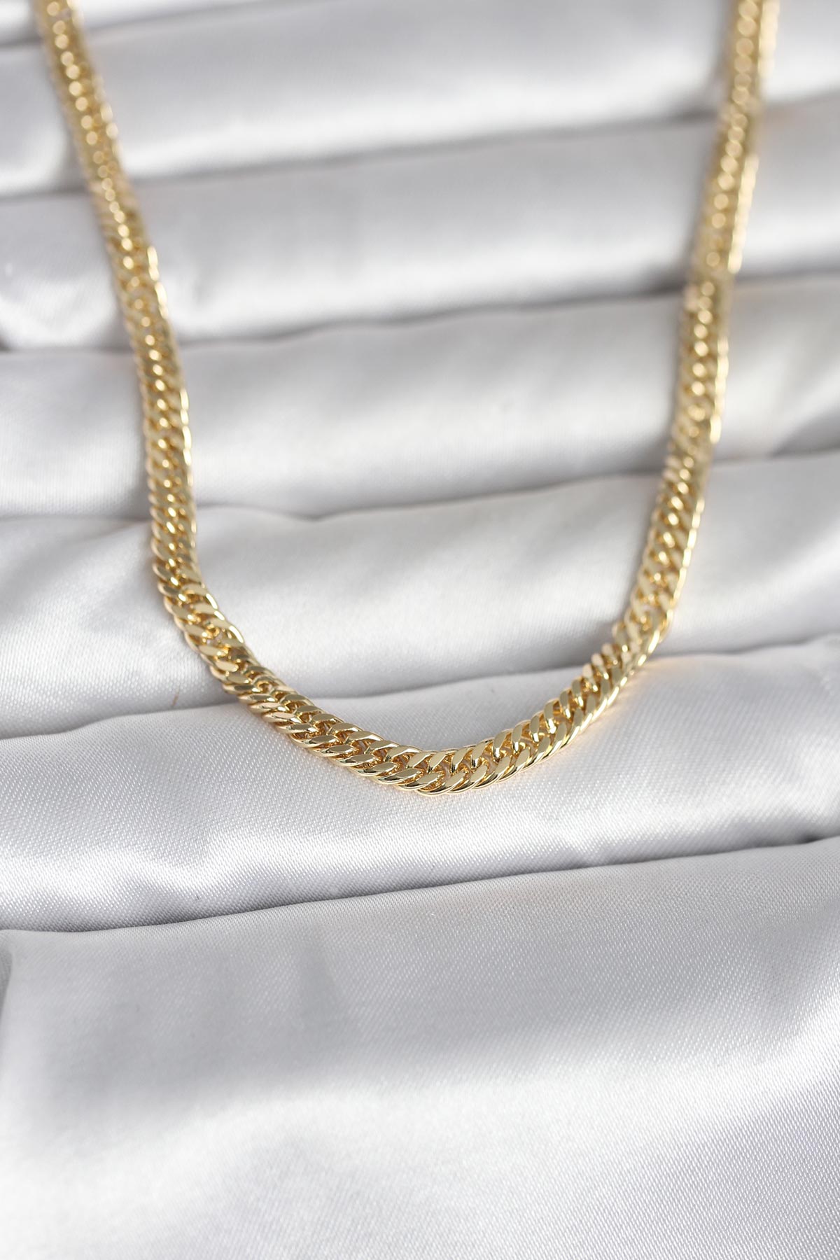 1770129292-bko11004 CM 14K Gold Renk Zincir Model 45 cm Kadın Kolye - Vipsepet - Görsel 1