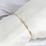 CM 14K Gold Renk Zincirli Model Kadın Bileklik - Vipsepet
