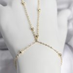 316L Çelik Gold Renk Top Zincirli Kadın Şahmeran - Vipsepet