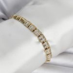 Xuping Zirkon Taşlı Gold Renk Kadın Bileklik - Vipsepet
