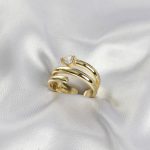 Pirinç Gold Renk Sarmal Yılan Model Kadın Yüzük - Vipsepet