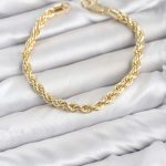 CM Burgu Model Gold Renk Pirinç Kadın Bileklik - Vipsepet