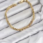 CM Singapur Model Zincir Gold Renk Kadın Bileklik - Vipsepet