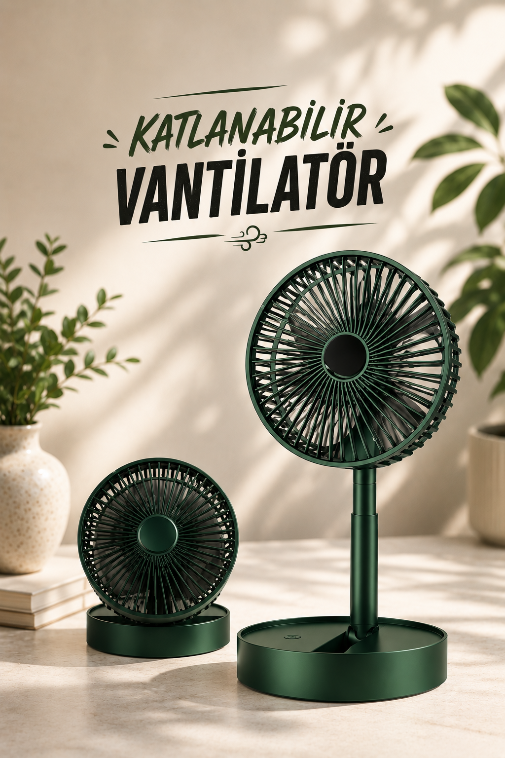 1911e7a2-77fd-42e2-af61-499ee6137225 Soğutucu Vantilatör Telefon Standlı Mini Fan - Vipsepet - Görsel 1