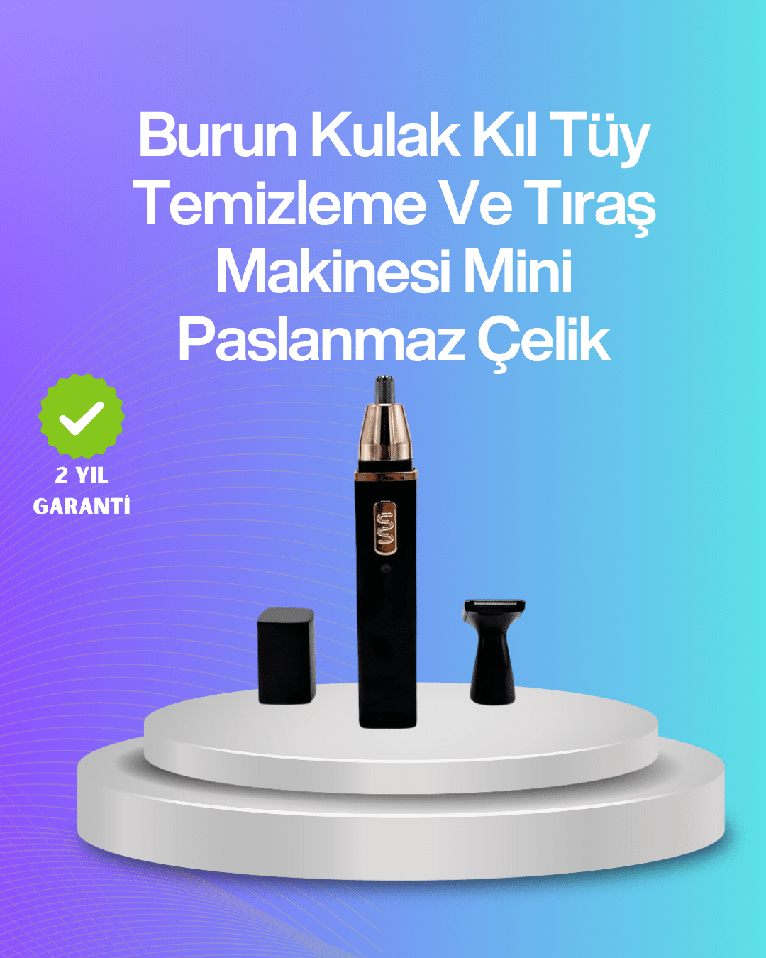 2-1 Sessiz çalışan tüy düzeltici burun ve kulak makinesi - vipsepet - Görsel 1