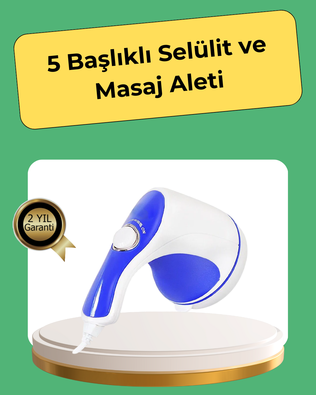 2-101 Selülit ve Sıkılaştırıcı Masaj Cihazı – Çok Fonksiyonlu - Vipsepet - Görsel 1