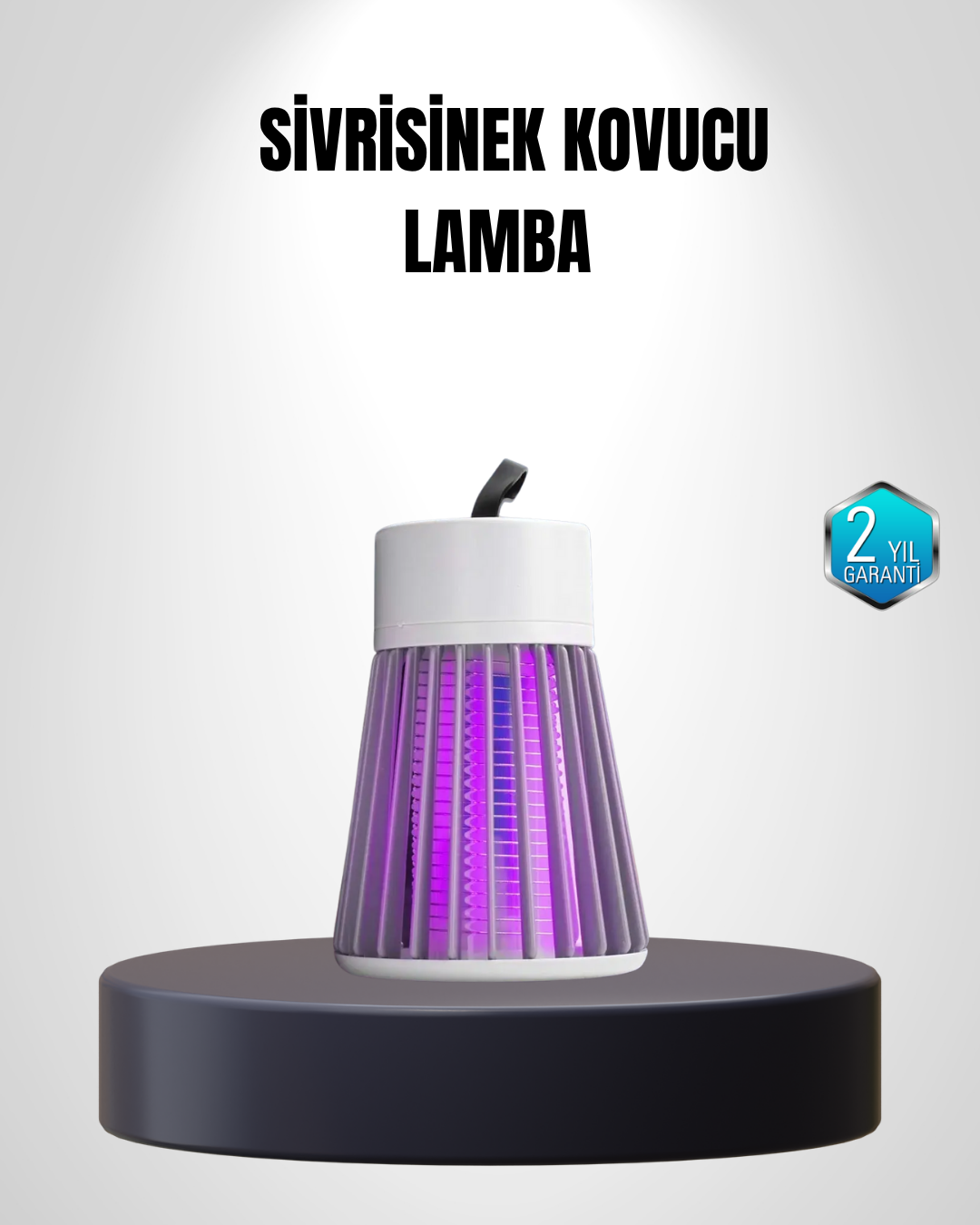 2-101 2000 mAh Şarjlı Sivrisinek Kovucu Lamba – Kimyasalsız, Güvenli ve Taşınabilir - Vipsepet - Görsel 1