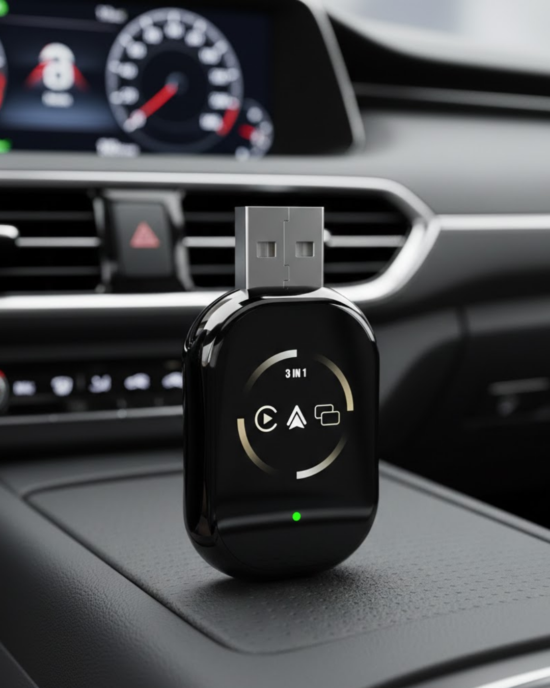 2-108 Kablosuz CarPlay Android Auto Adaptörü Otomatik Eşleşme - Vipsepet - Görsel 1