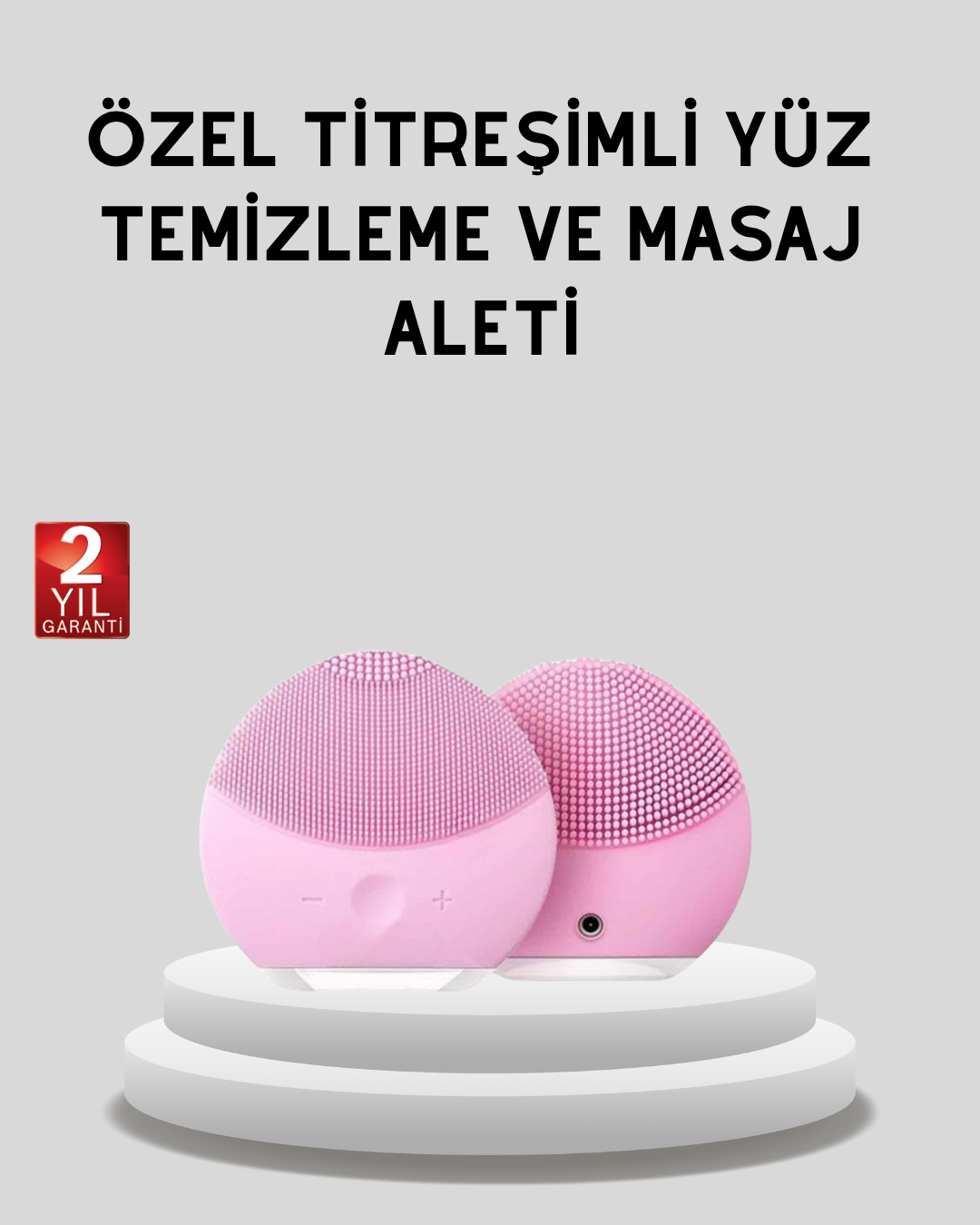 2-113 Taşınabilir Silikon Masaj Aleti – Derin Temizlik, Yüz ve El Kullanımına Uygun - Vipsepet - Görsel 1