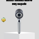Yüksek Basınçlı Masajlı Duş Başlığı Su Tasarruflu - Vipsepet