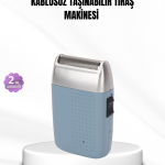 Taşınabilir Şarjlı Tıraş Makinesi – Kuru Kullanım, Özel Sakal Başlıkları - vipsepet