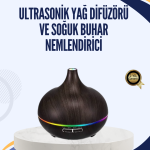 LED Işıklı Sessiz Çalışan Soğuk Buhar Nemlendirici - Vipsepet