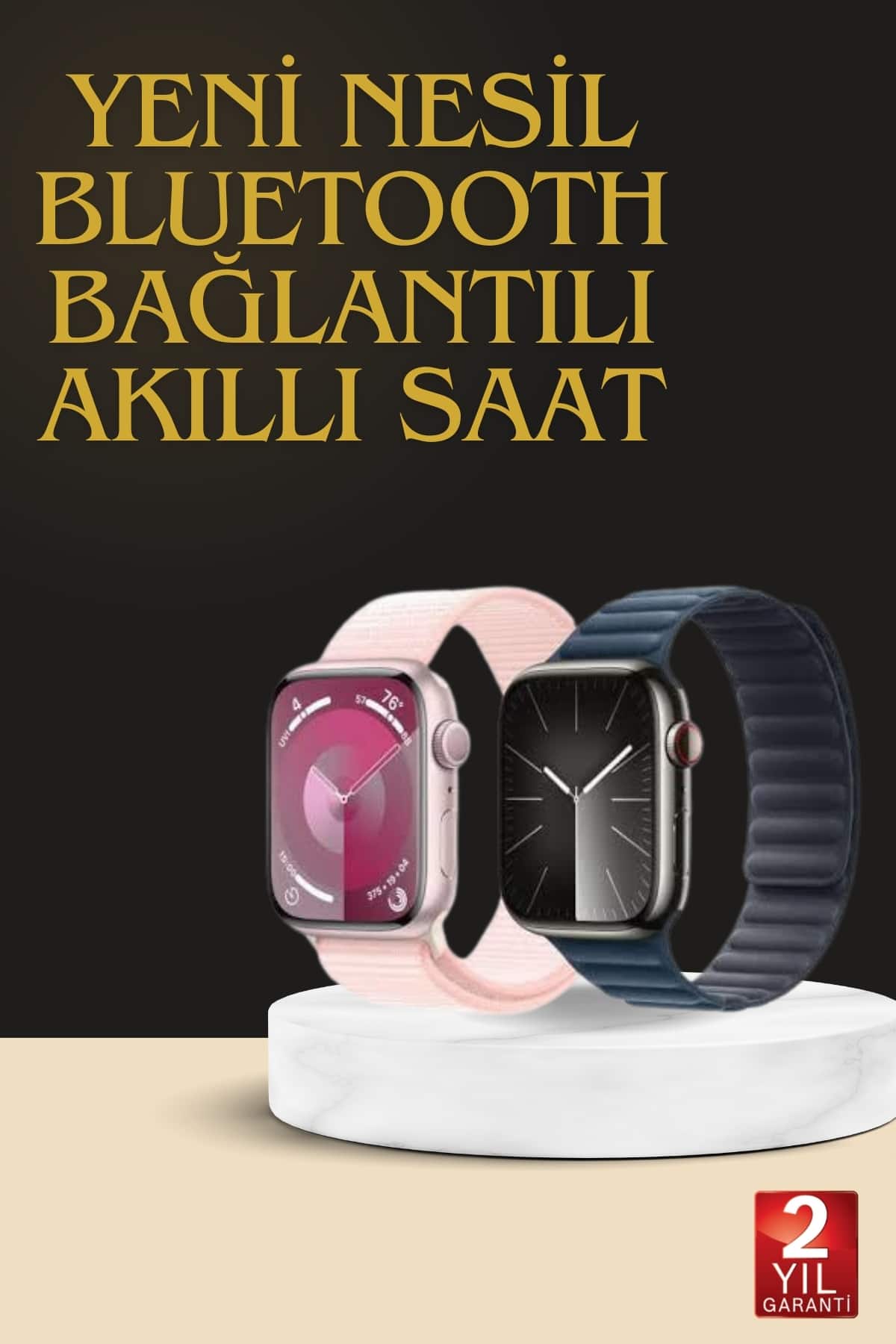 2-13 Akıllı Saat İos Andorid Destekli Titreşimli GPS Özelliği Bildirim Özelliği - Vipsepet - Görsel 1