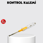 Neon Lambalı Elektrik Kontrol Kalemi Nikel Kaplama 110-220V - Vipsepet