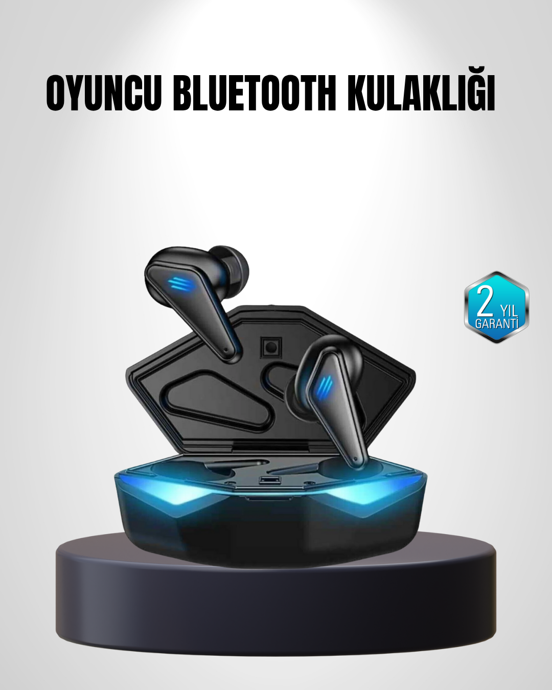 2-139 Gaming Bluetooth Kulaklık Pasif Gürültü Önlemeli 12mm Sürücülü - vipsepet - Görsel 1