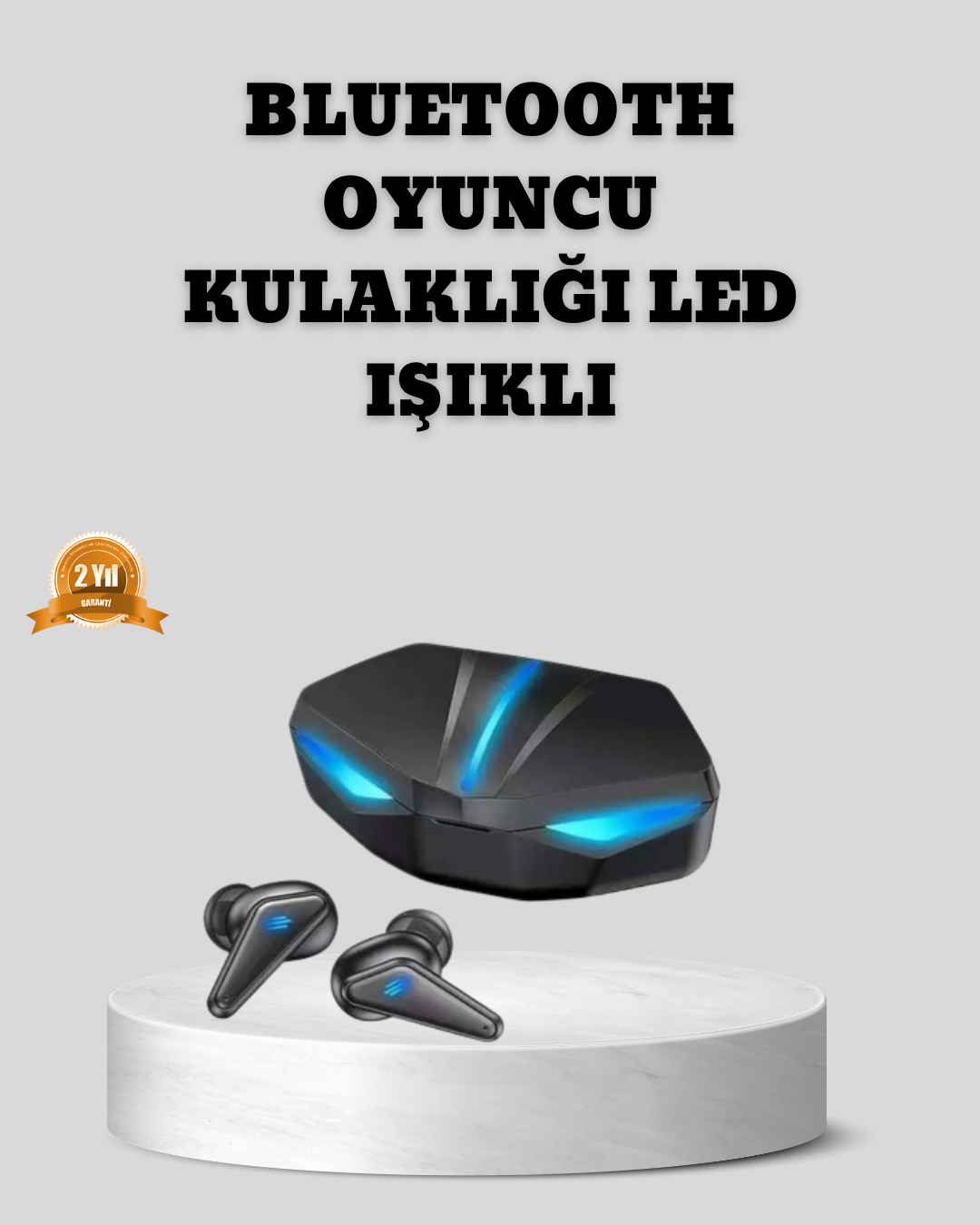 2-144 Kablosuz Bluetooth Kulaklık – Aktif Gürültü Engelleme, 3D Ses Deneyimi, Uzun Pil Ömrü - vipsepet - Görsel 1