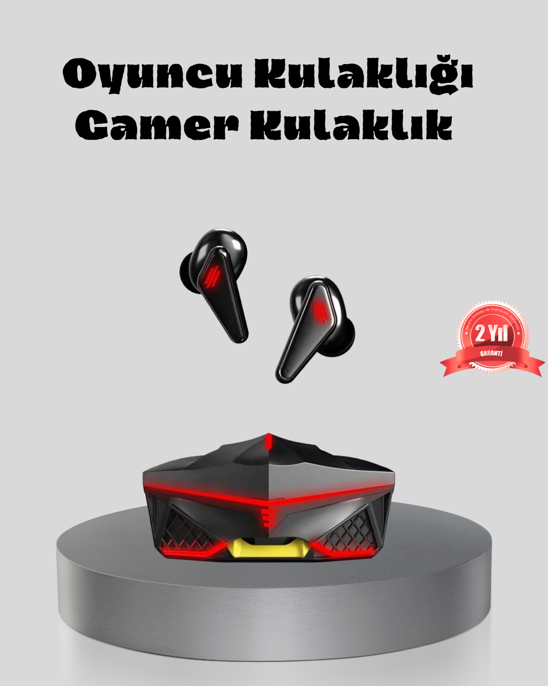 2-146 Düşük Gecikmeli Gaming Bluetooth Kulaklık - vipsepet - Görsel 1