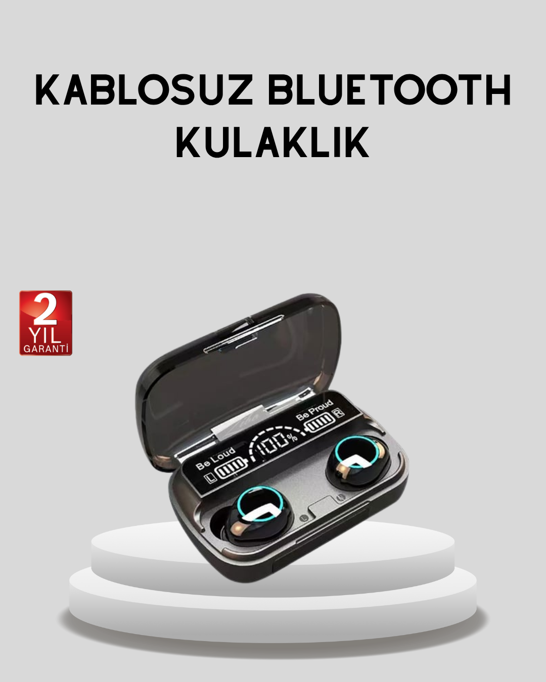 2-148 Bluetooth 5.1 M10 TWS Kulaklık Ergonomik Tasarım Yüksek Ses Kaliteli - vipsepet - Görsel 1