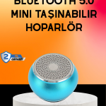 Taşınabilir Bluetooth Hoparlör | Dış Mekân ve Seyahat İçin İdeal - Vipsepet