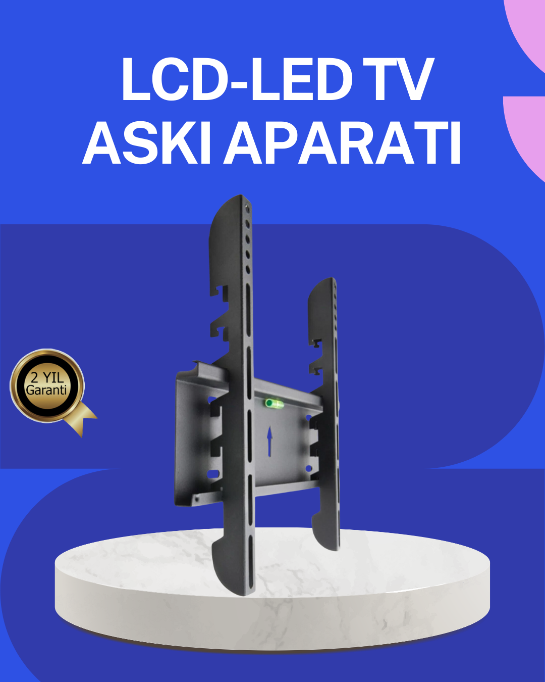 2-18 32” LED TV Askı Aparatı Güçlü Taşıma Kapasitesi 2 Yıl Garantili - Vipsepet - Görsel 1