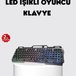 RGB Aydınlatmalı Klavye Mouse Seti – USB Bağlantılı, Türkçe Q, Ayarlanabilir DPI, Ergonomik Yapı - Vipsepet