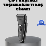 Erkek Tıraş Makinesi Kablosuz Kuru Tıraş Folyo Başlık Yıkanabilir Gövde - vipsepet