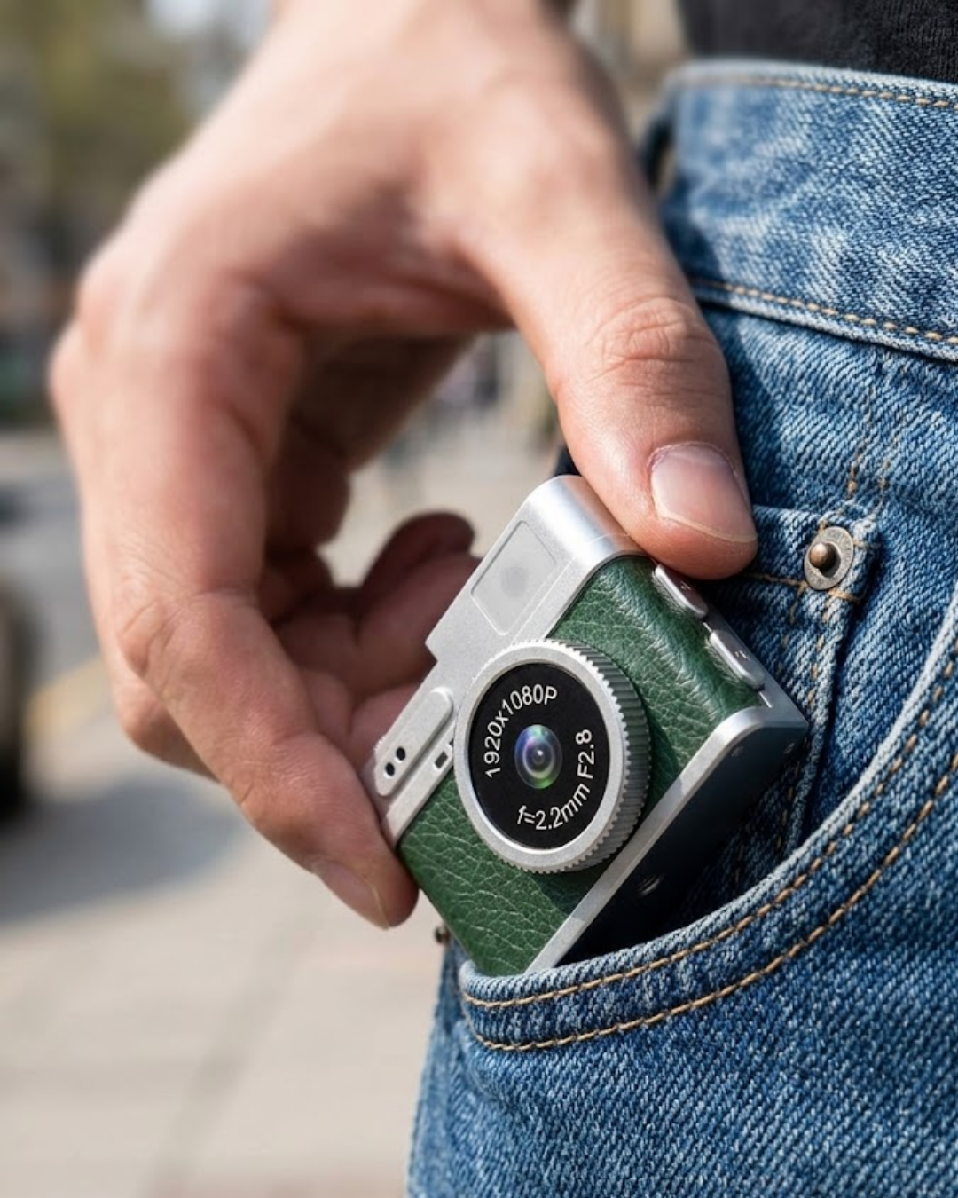 2-187 Ultra Mini Dijital Fotoğraf Makinesi 4K 1080P HD Video Çekim Cep Kamerası - Vipsepet - Görsel 1