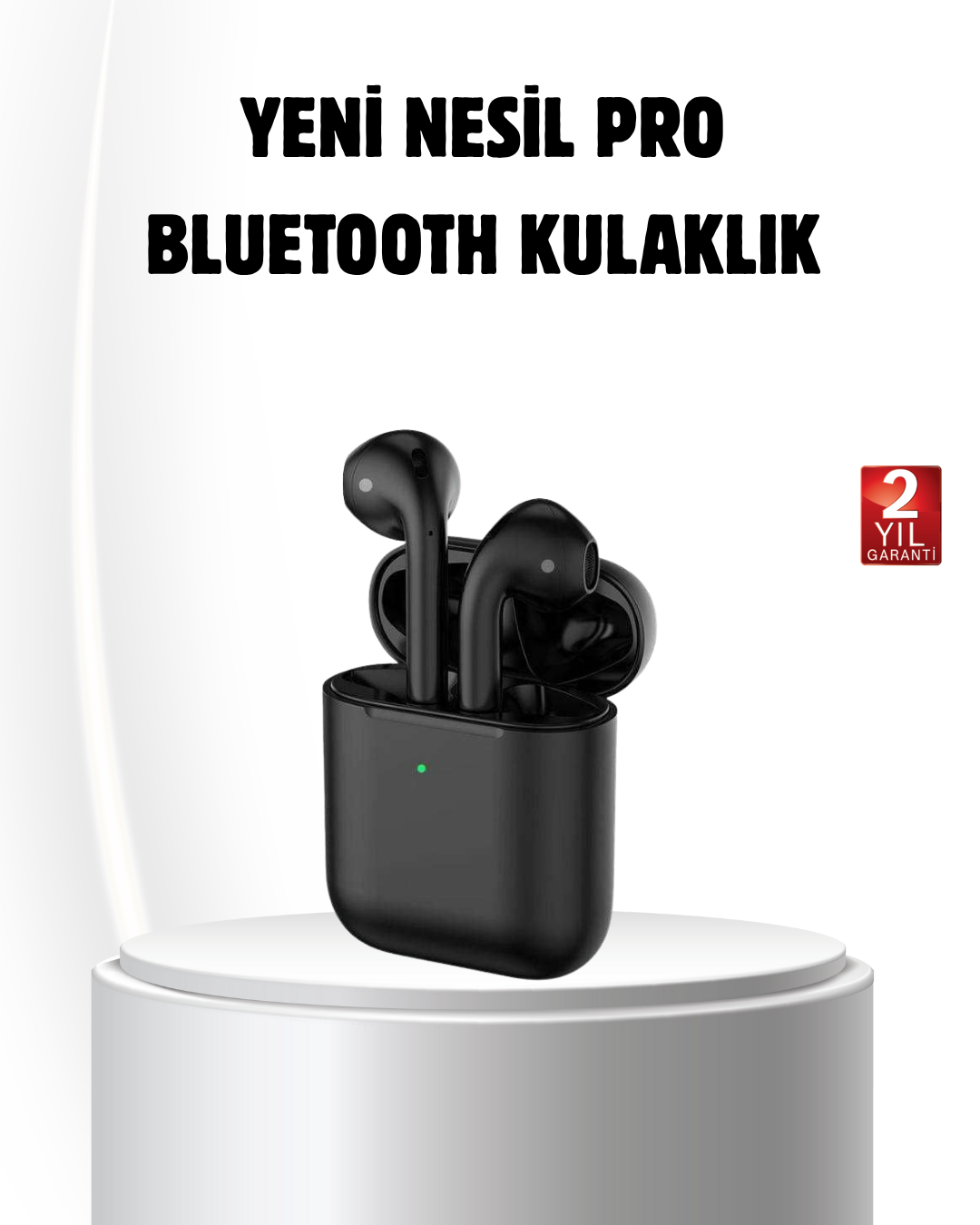 2-188 Tws Pro 5 Kablosuz Kulaklık – Bluetooth 5.1, Gürültü Engelleme, Uzun Pil Ömrü - vipsepet - Görsel 1