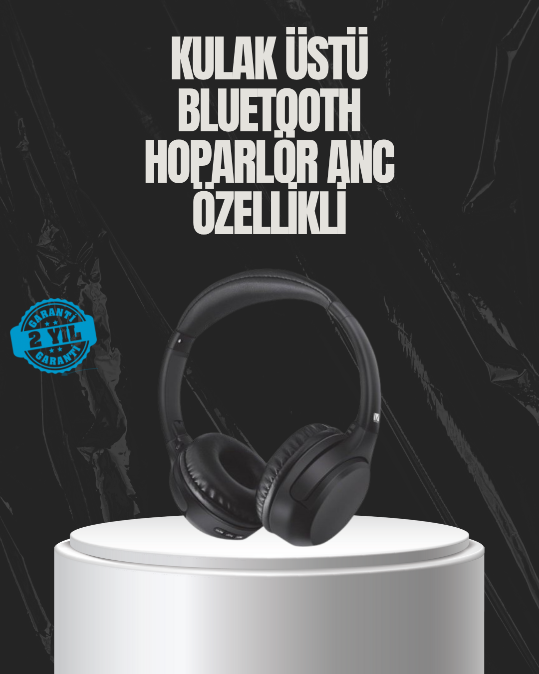 2-19 Katlanabilir USB-C Şarjlı Bluetooth Kulaklık - vipsepet - Görsel 1