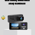 Full HD 3'lü Araç Kamerası Geri Görüş Destekli Park Modlu 1080P DVR - Vipsepet