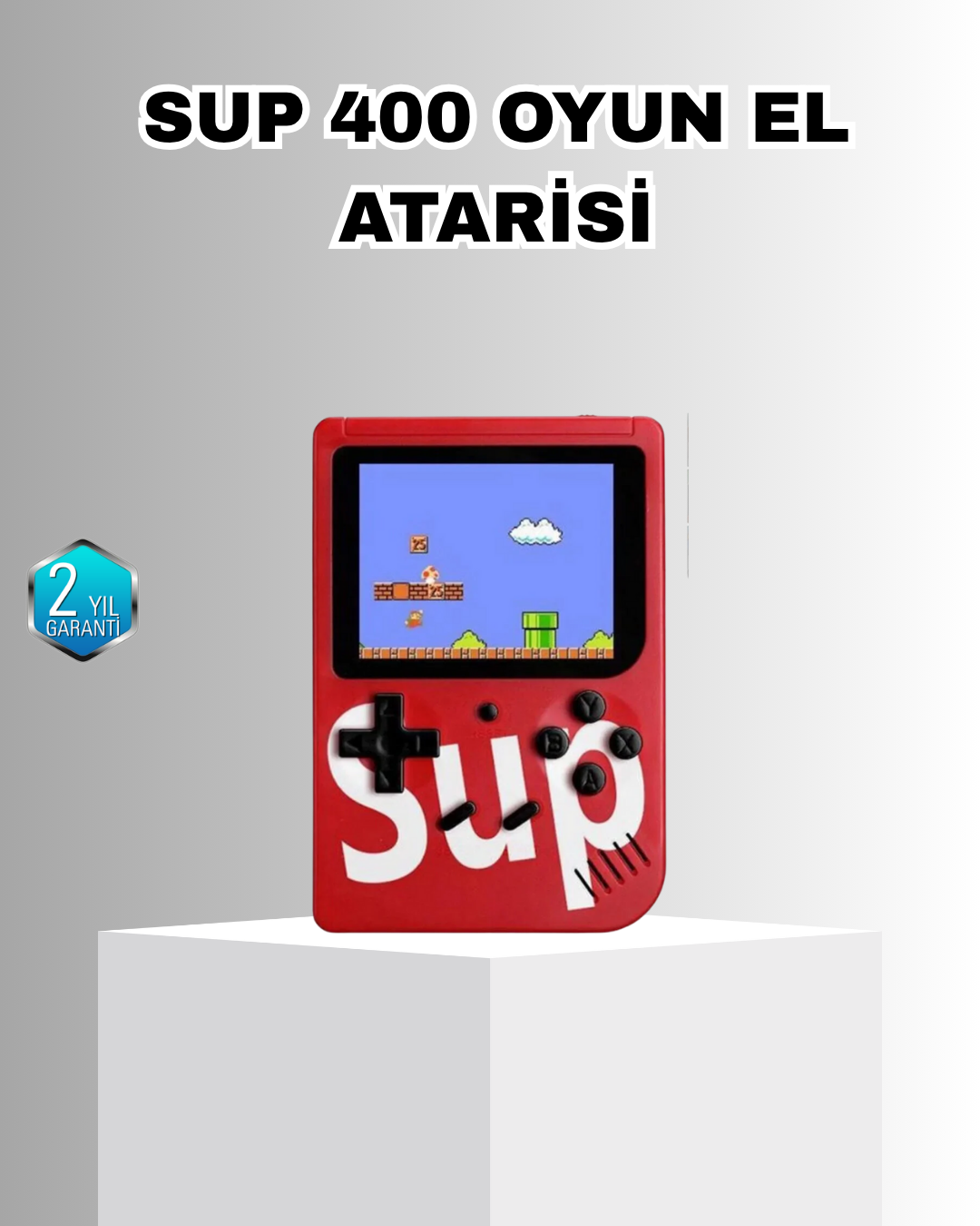 2-201 SUP Game Box El Konsolu – 500 Oyunlu, TV Bağlantılı, 5 Saat Oyun Süresi - Vipsepet - Görsel 1