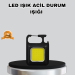 USB Şarjlı 800 Lümen LED Fener – Mini Boy, 3 Işık Modlu, Anahtarlık Tipi El Feneri - Vipsepet