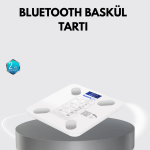 Bluetooth Akıllı Tartı – 8 Fonksiyonlu Dijital Baskül, 180 kg Kapasiteli - Vipsepet