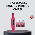 Tırnak Matkap Makinesi – Profesyonel Manikür Pedikür Cihazı, Ayarlanabilir Hız ve Sessiz Çalışma - Vipsepet