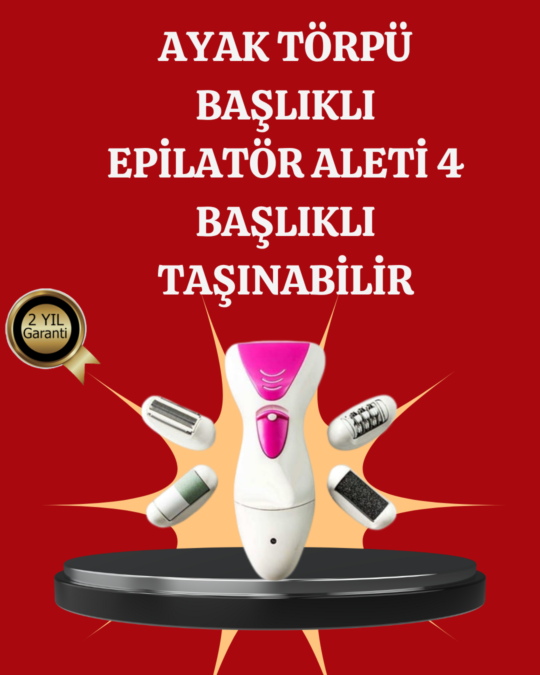 2-21 Çok Amaçlı Kadın Bakım Seti Epilasyon ve Törpü - Vipsepet - Görsel 1