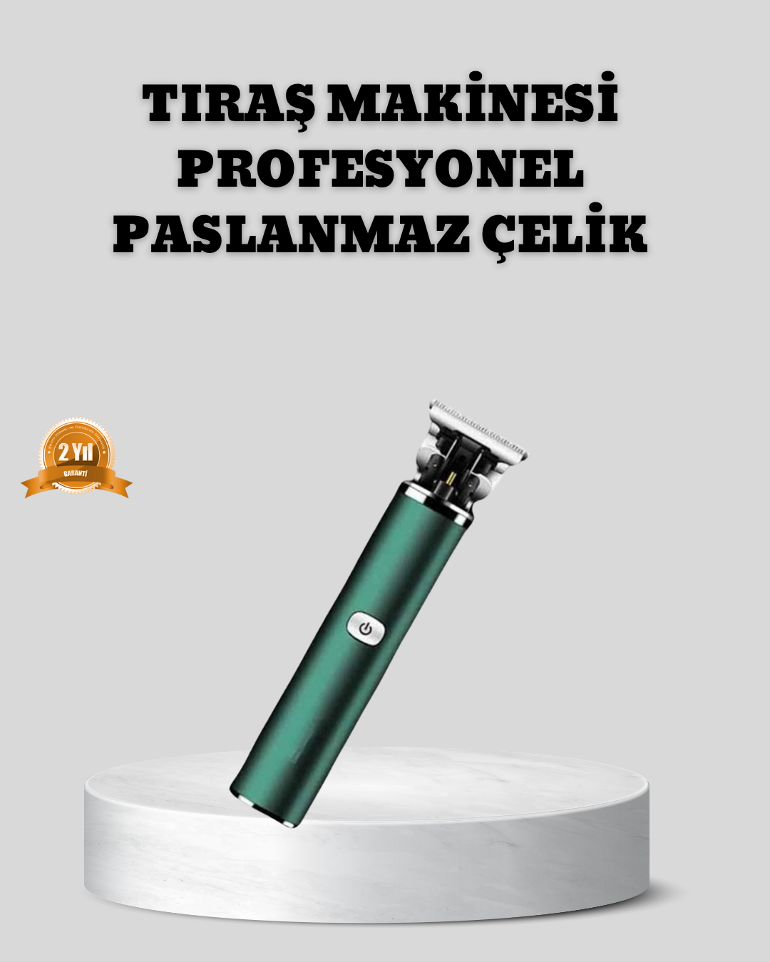 2-215 Şarjlı Erkek Tıraş Makinesi – 180 Dakika Pil Ömrü, 2.5 Saat Hızlı Şarj, USB ve Powerbank Uyumlu - vipsepet - Görsel 1