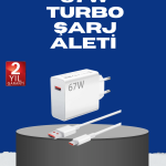 67 Watt Turbo Charge Başlık Vivo Y20 Y35 Y55 Uyumlu - Vipsepet