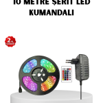 Renkli Smart LED Şerit – Suya Dayanıklı, Esnek, Enerji Tasarruflu - Vipsepet