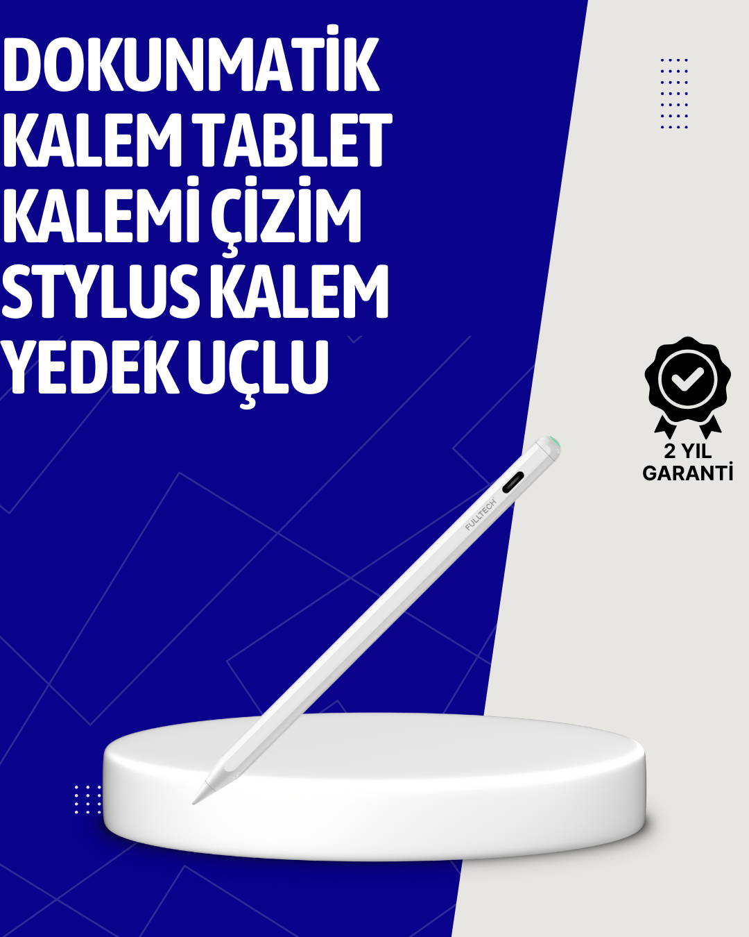 2-26 Eğim Sensörlü Dijital Kalem – Yüksek Hassasiyetli 1,0 mm Uç, Uzun Pil Ömrü - Vipsepet - Görsel 1