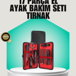 Siyah Kaymaz Teknolojili El ve Ayak Bakım Seti - Vipsepet