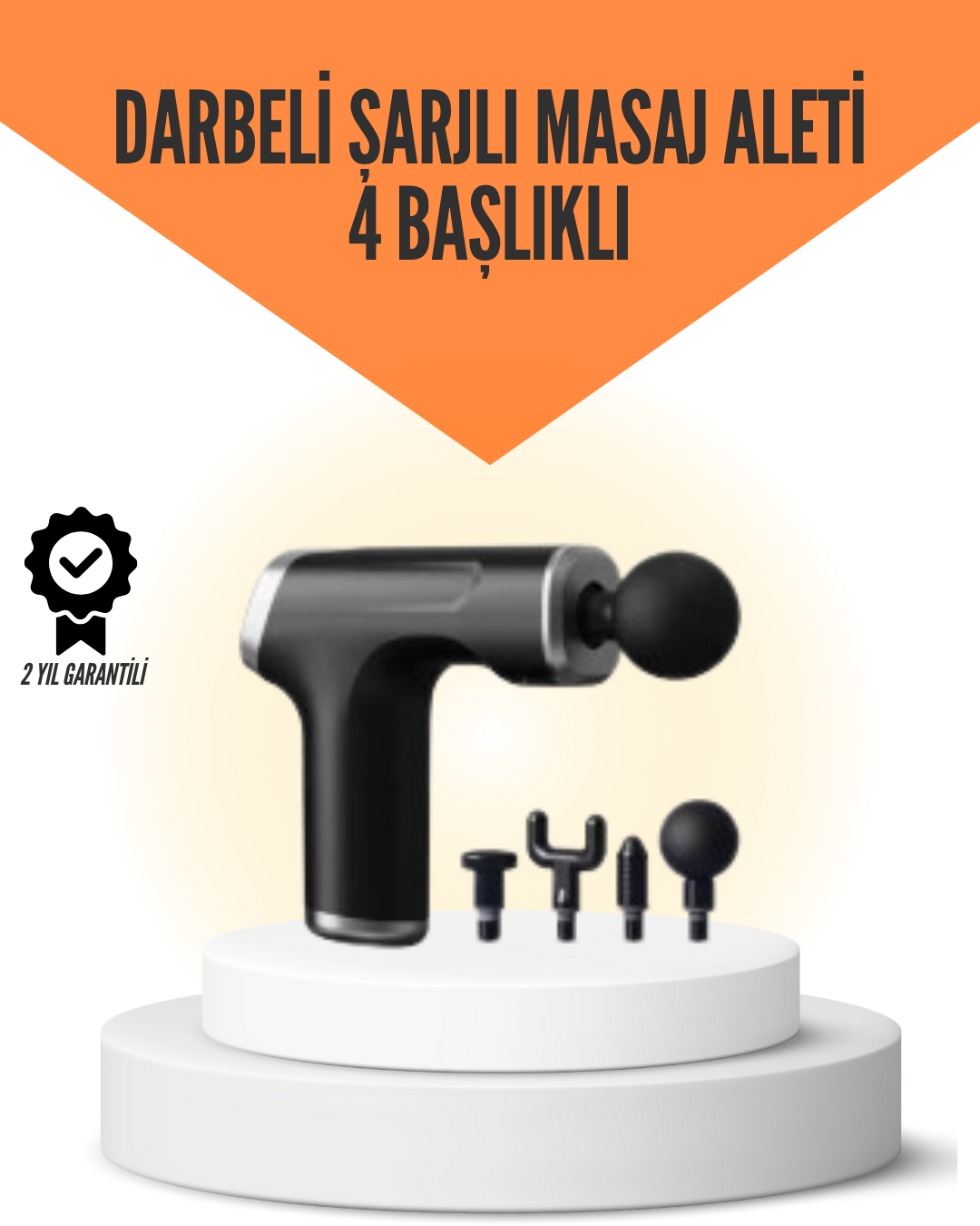 2-28 Sessiz Çalışan Taşınabilir Kas Masaj Aleti - Vipsepet - Görsel 1