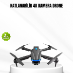 Wi-Fi Bağlantılı 4K Drone Katlanabilir ve 360° Takla Özellikli - Vipsepet