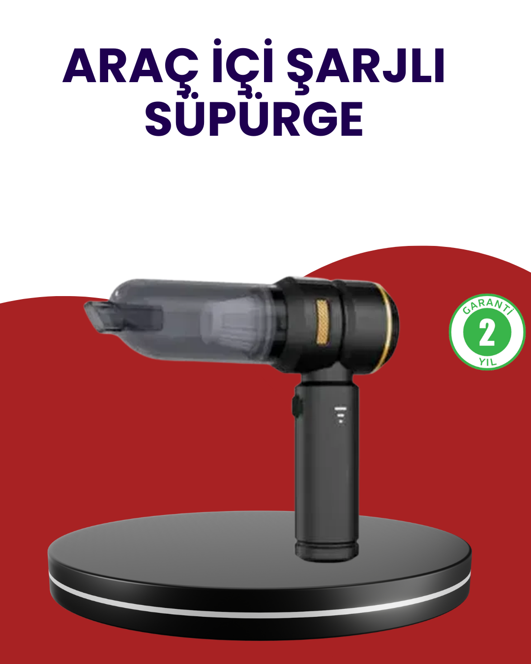 2-31 Yüksek Performanslı Araç İçi El Süpürgesi - Vipsepet - Görsel 1