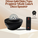 Yıldız  Ve  Okyanus Dalga Projektörü – Bluetooth / USB Hoparlörlü - Vipsepet