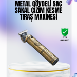 4 Kılavuz Taraklı Profesyonel Saç ve Sakal Kesme Makinesi - vipsepet