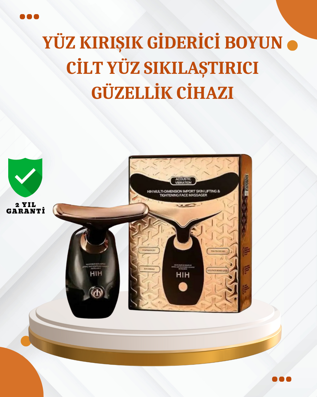 2-39 Göz Altı Serinletici Yüz Masaj Cihazı – Serum Emilimini Artırır - Vipsepet - Görsel 1