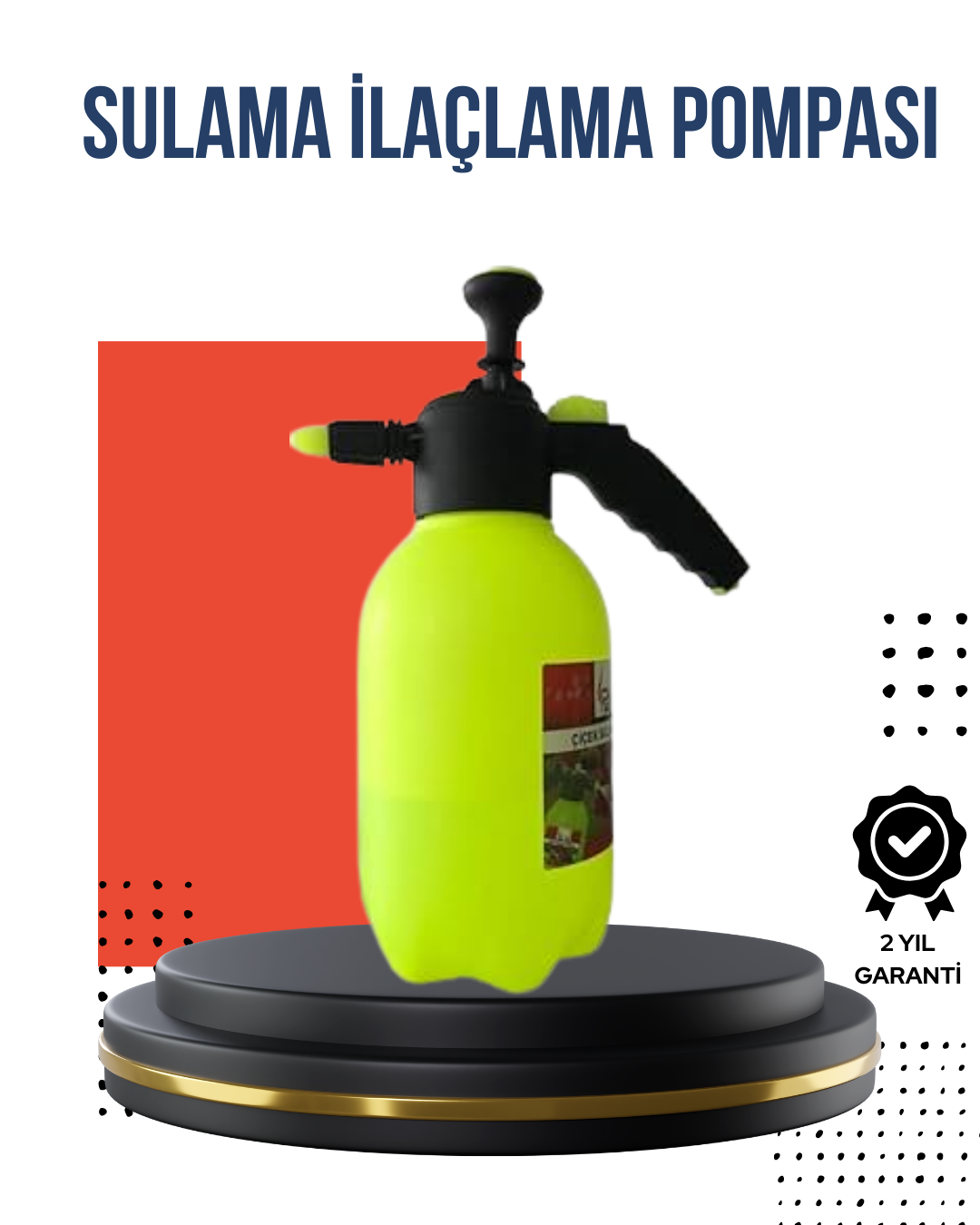2-45 Ayarlı Nozullu 2L Basınçlı El Püskürtücü Jant Cam Temizlik Cila İçin - Vipsepet - Görsel 1