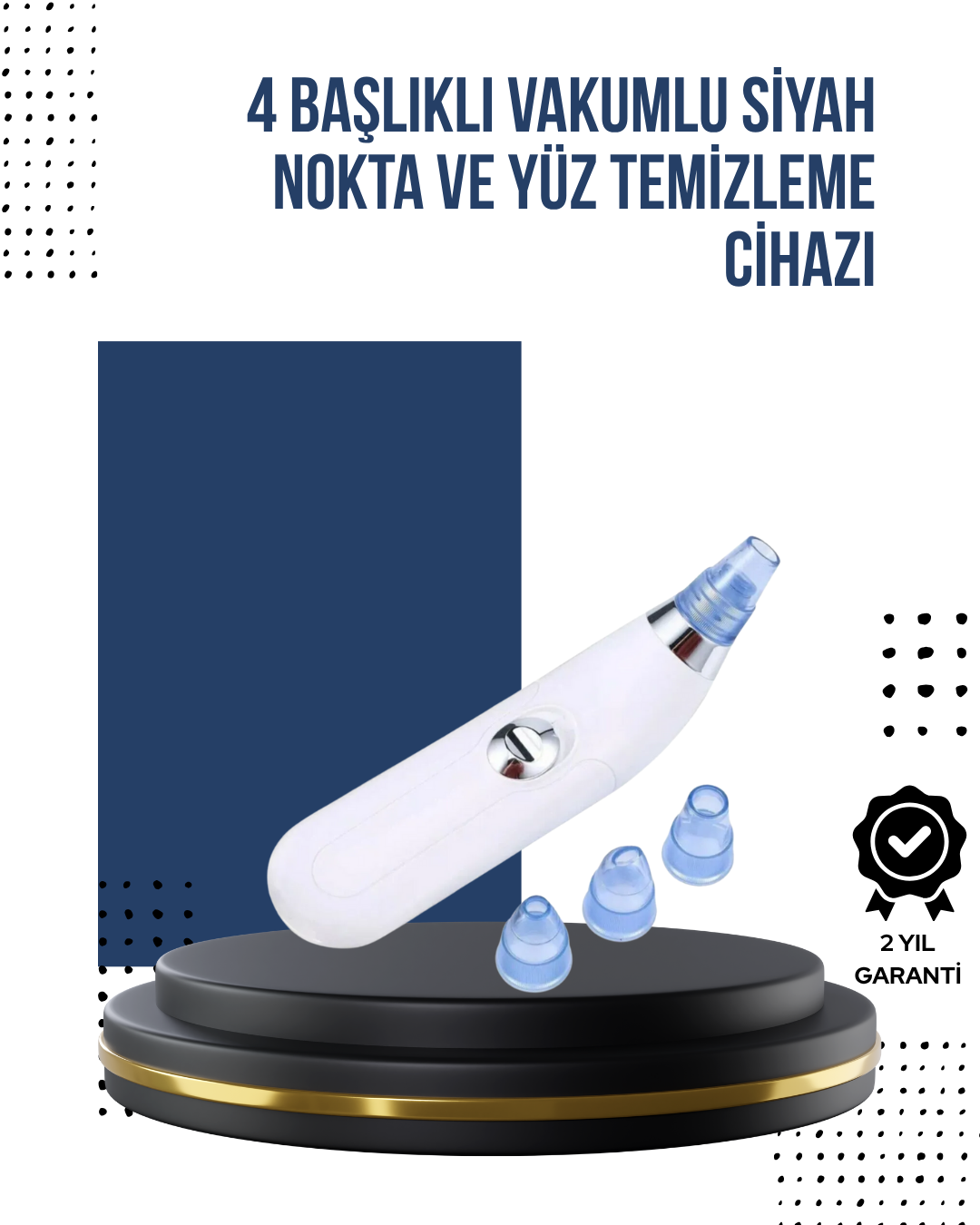 2-47 Mikro Kristal Başlıklı Siyah Nokta Temizleme Cihazı – Vakum Gücüyle Gözenek Sıkılaştırıcı - Vipsepet - Görsel 1