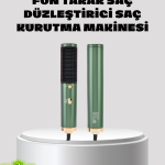 Güçlü İyonik Saç Kurutma Makinesi 3 Kademeli Isı ve 360° Dönebilen Kablo - Vipsepet